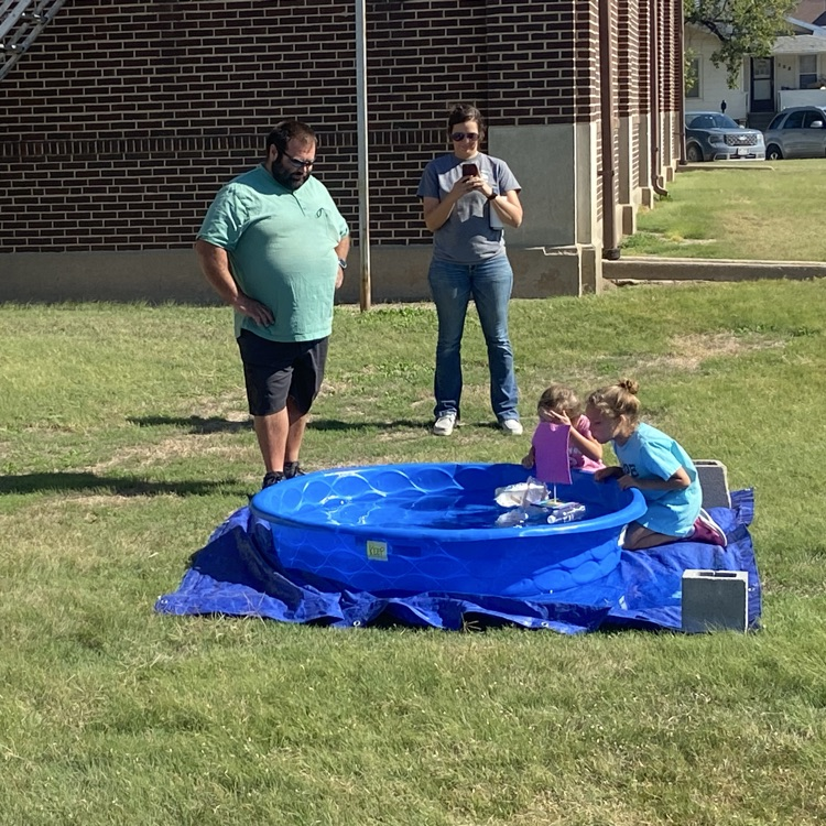 What better way to wrap up their learning about Christopher Columbus than to have boat races in 1st grade!