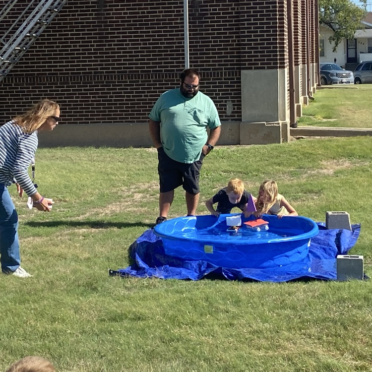 What better way to wrap up their learning about Christopher Columbus than to have boat races in 1st grade!
