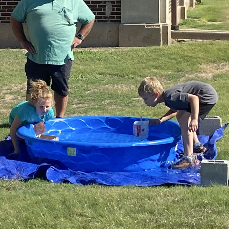 What better way to wrap up their learning about Christopher Columbus than to have boat races in 1st grade!