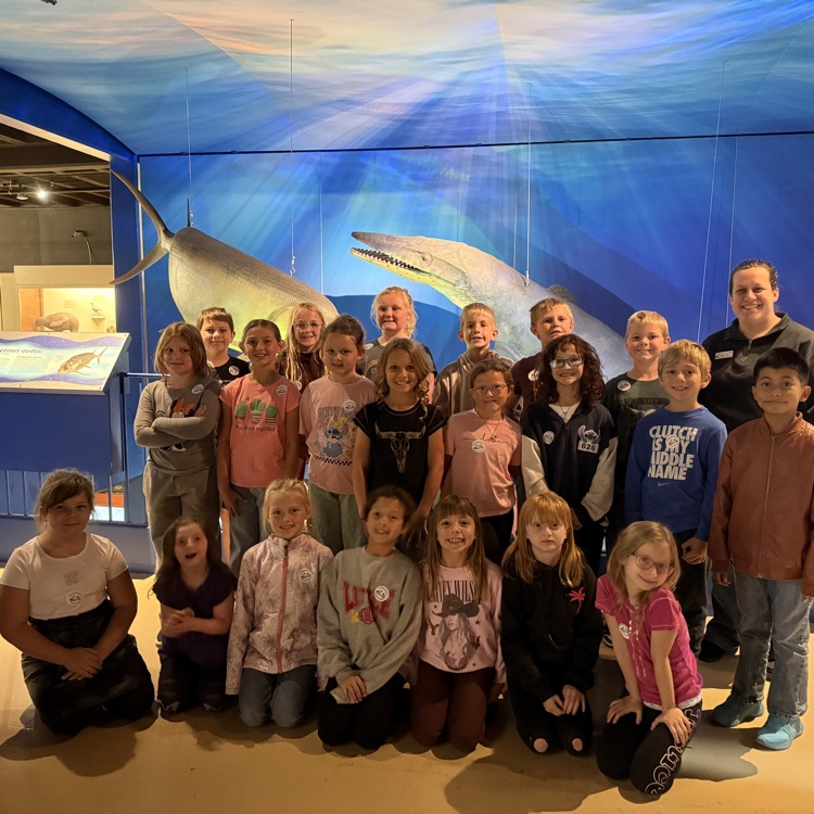 3rd grade had a fun and educational field trip to the Hastings Museum today!
