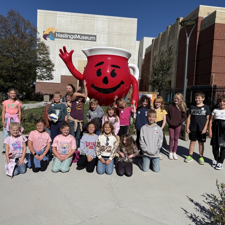 3rd grade had a fun and educational field trip to the Hastings Museum today!