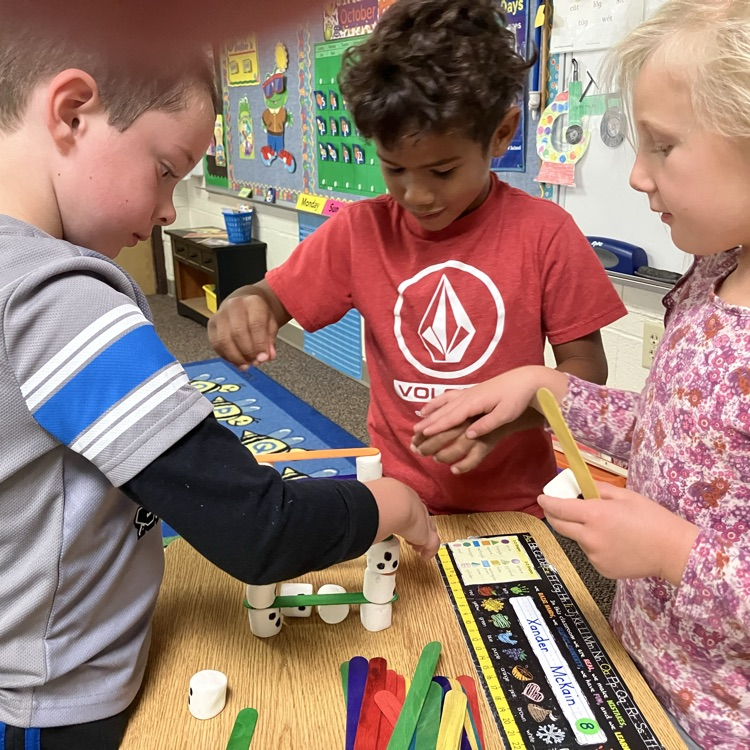 Mrs. Carlin’s class celebrated their AR achievements by building ghost towers, eating ice cream, and watching a movie. Fun times!!