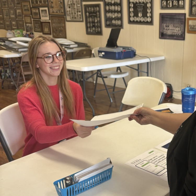 Thought I would share —Bulldogs doing their civic duty today