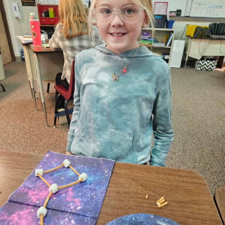 Third grade hosted a space themed book tasting today with snacktivities like building constellations and lunar modules to prepare for our next reading unit. 