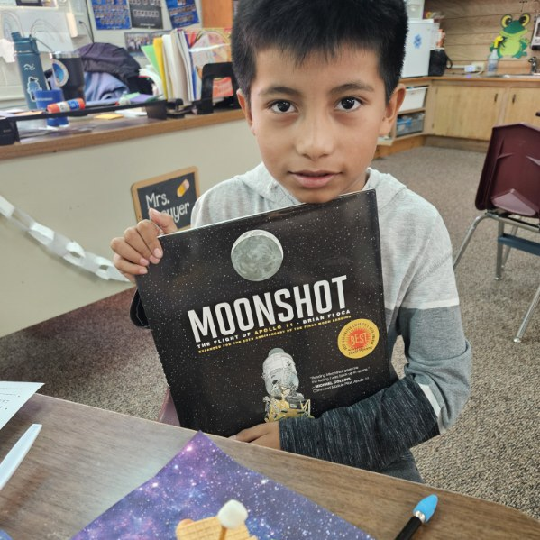 Third grade hosted a space themed book tasting today with snacktivities like building constellations and lunar modules to prepare for our next reading unit. 