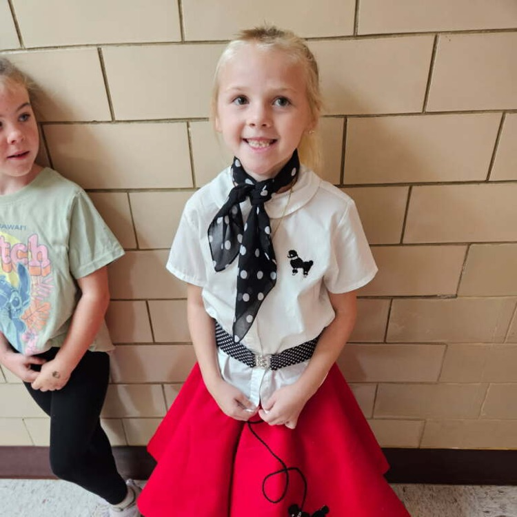 It’s a rockin’ fun Friday in first grade! We’ve made it to 50 days of school and are celebrating 50s style!!