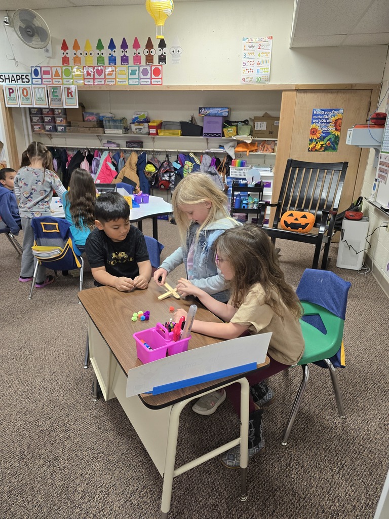 Mrs. Schultz's class finished their science unit on pushes, pulls, and how force causes movement. They used their knowledge to build and use catapults.