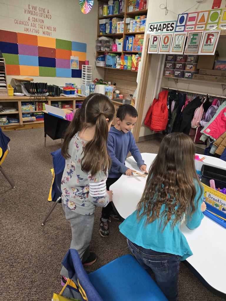 Mrs. Schultz's class finished their science unit on pushes, pulls, and how force causes movement. They used their knowledge to build and use catapults.