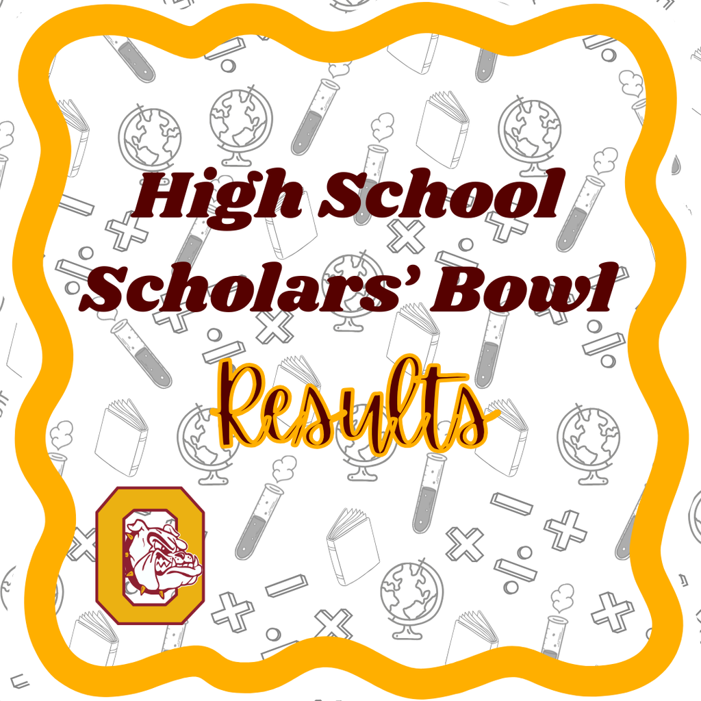 Scholars' Bowl results