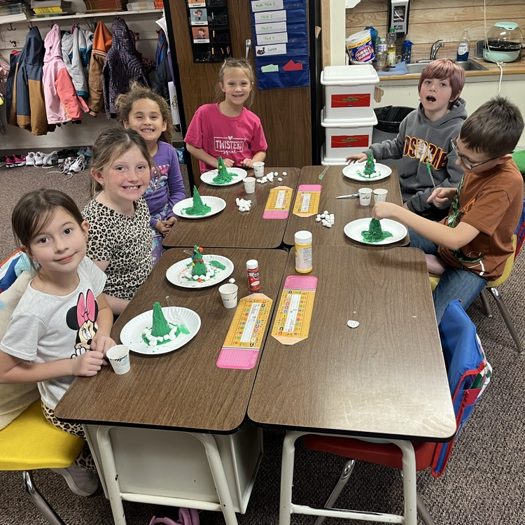 Second grade Christmas fun.  Decorating Christmas trees,  sound wave dancing Christmas trees and at pj party!!  