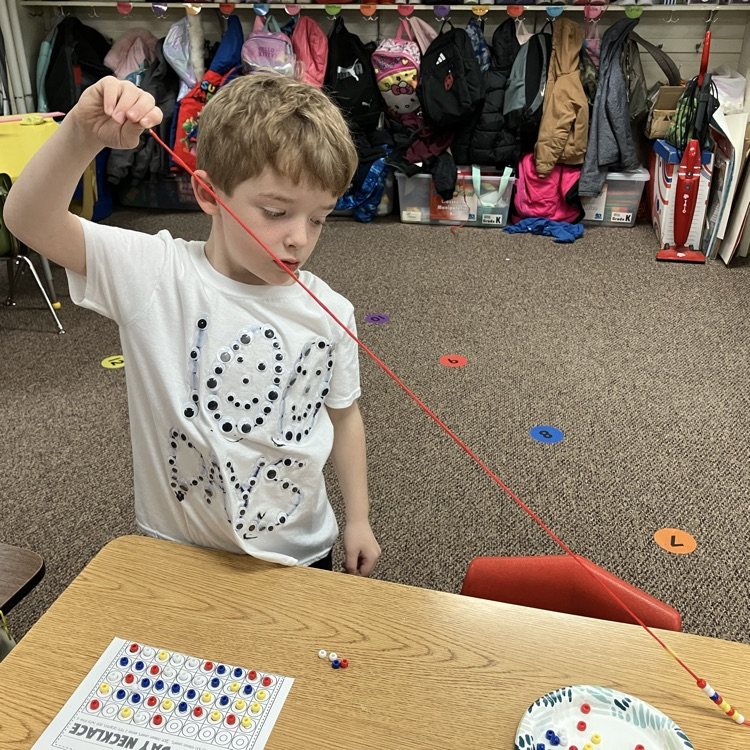 Fun times in Mrs. Carlin’s kindergarten on the 100th day of school!!