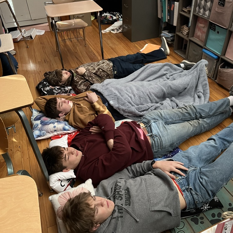 Can you put up a post on the school website about our Sophomore English class? After reading and studying “Frankenstein,” the Sophomore English class is enjoying the movie rendition.