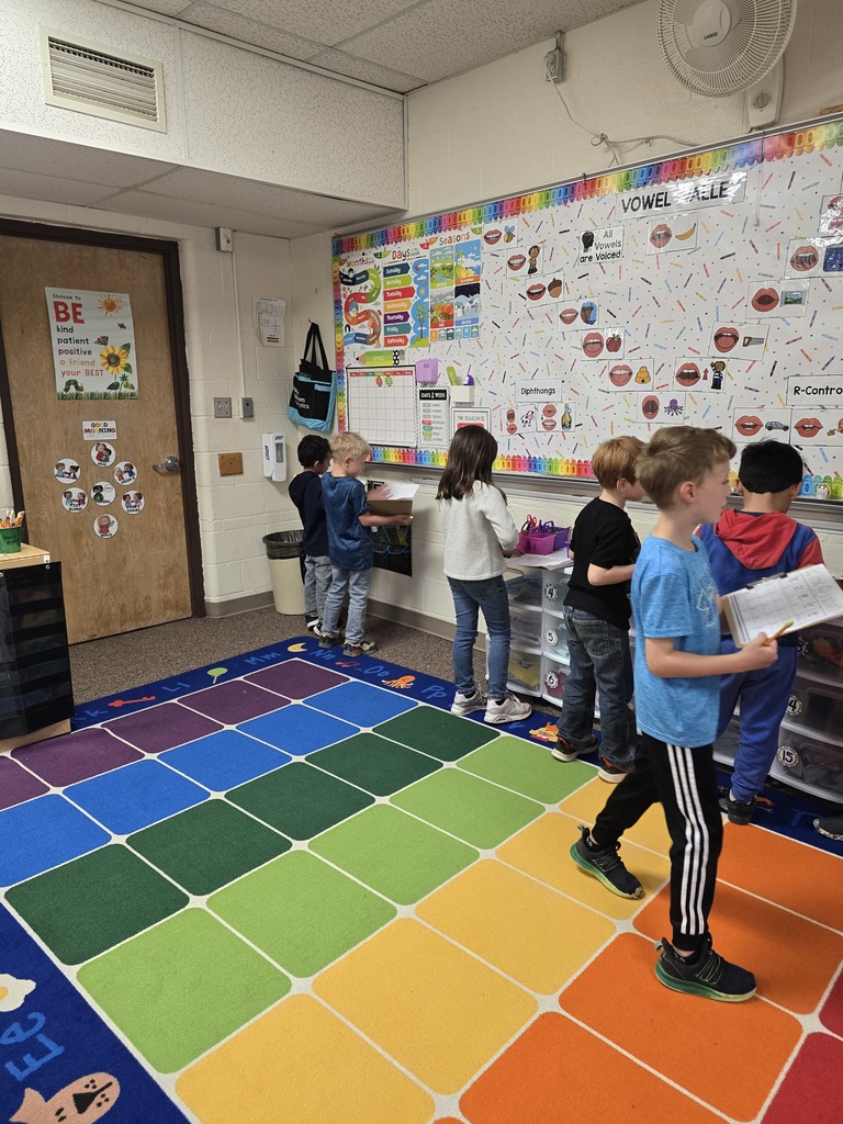 Mrs. Schultz's kindergarten had fun finding eggs and building phonics skills. When an Easter Egg hunt turns into a write the room.