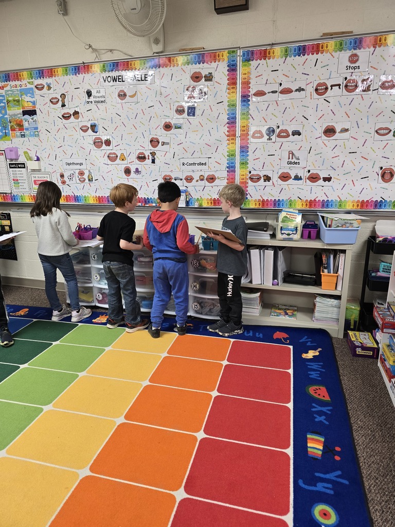 Mrs. Schultz's kindergarten had fun finding eggs and building phonics skills. When an Easter Egg hunt turns into a write the room.