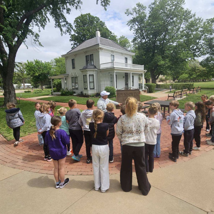 Our 2nd & 3rd graders had an unforgettable day at the Dwight D. Eisenhower Museum today!