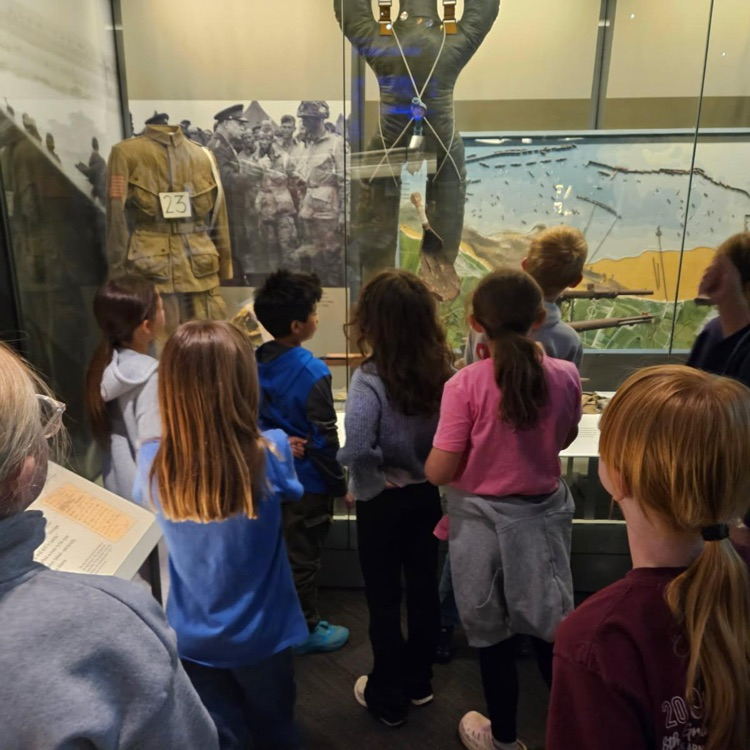 Our 2nd & 3rd graders had an unforgettable day at the Dwight D. Eisenhower Museum today!