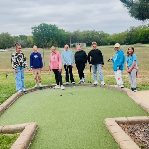 5th grade field trip to Hays to the Arc Park and Precision Mini Golf 