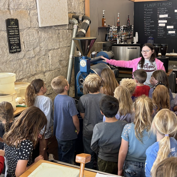 This past week first grade visited Osborne County Memorial Hospital, Midway Coop Service Station, and Hideout. We appreciate all the businesses welcoming us while helping us with our Economics unit! 