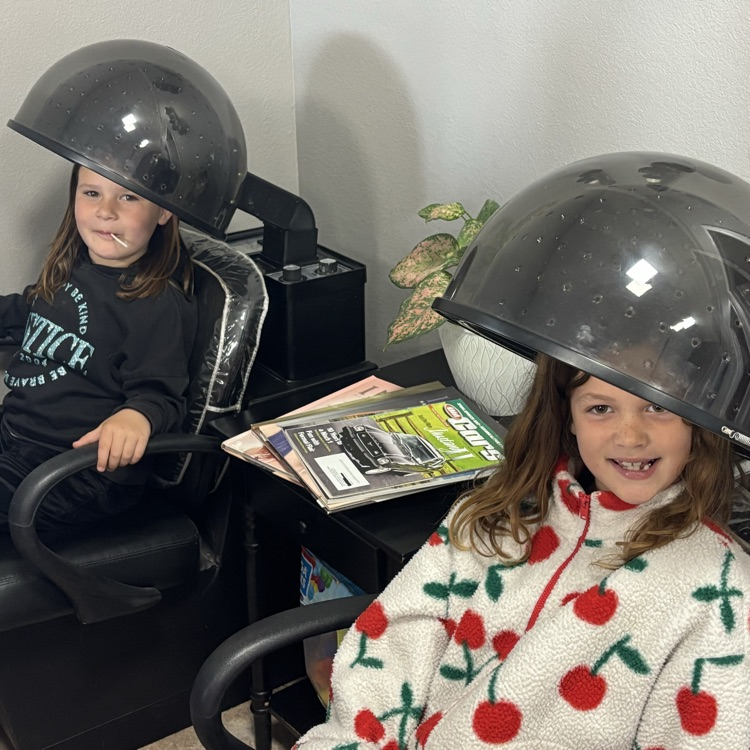 First grade enjoyed trips to the pharmacy and salon today!!