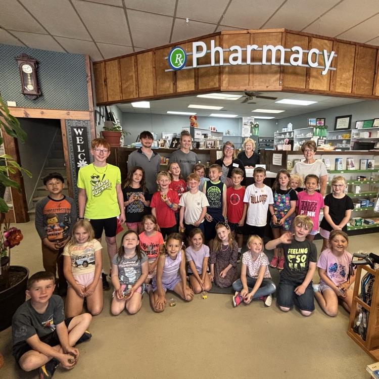 First grade enjoyed trips to the pharmacy and salon today!!