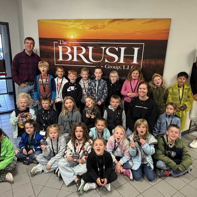 Brush Art and Osborne Industries were first grades two business trips today!