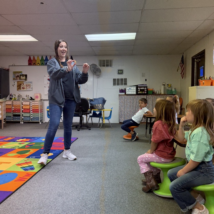 Can you please post: On Tuesday Preschool was able to enjoy a hands on experience through K-State Research Extension Office: Gardening In A Glove