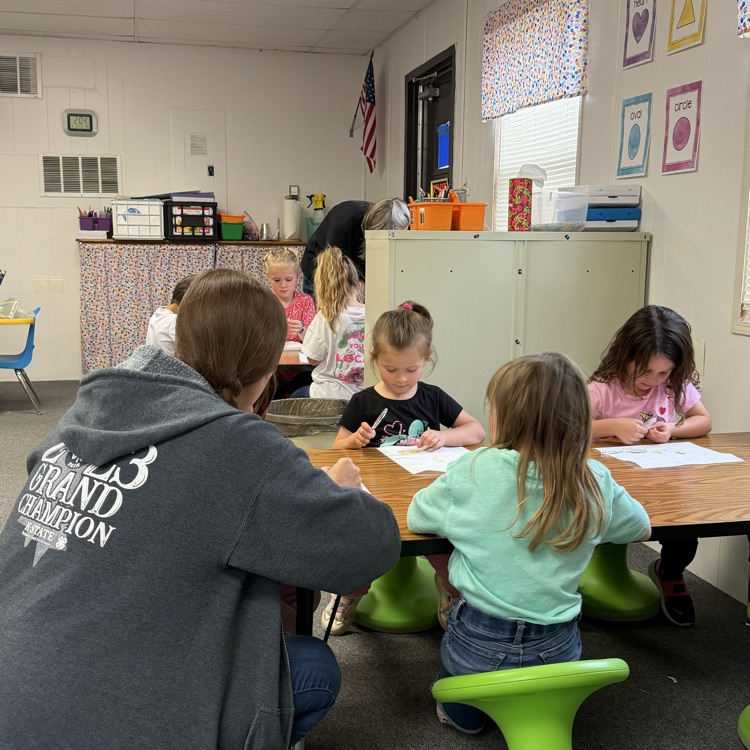 Can you please post: On Tuesday Preschool was able to enjoy a hands on experience through K-State Research Extension Office: Gardening In A Glove
