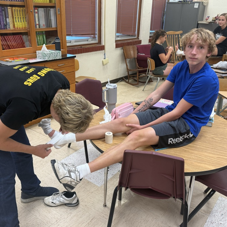 Ankle taping 101 in foundations of rehab/care of athletes