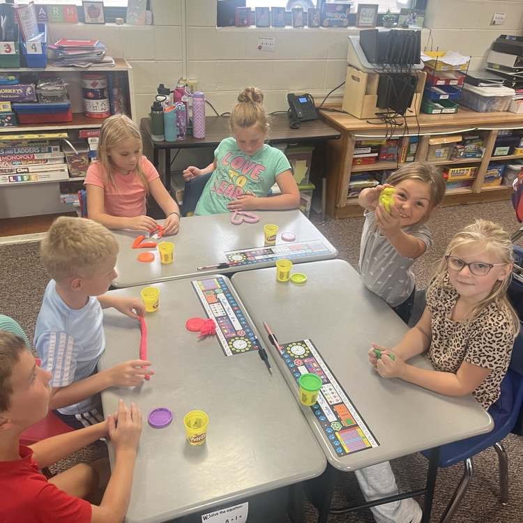 Kaser and man’s classes celebrated national pay-doh day!