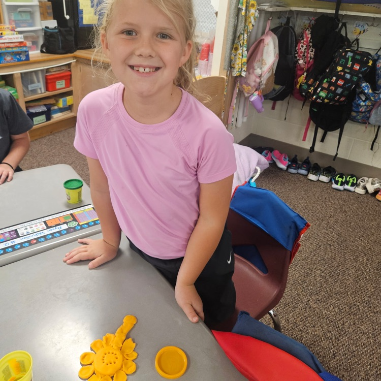 Kaser and man’s classes celebrated national pay-doh day!