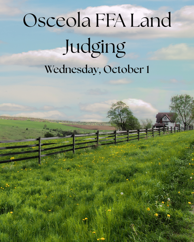 Osceola FFA Land Judging