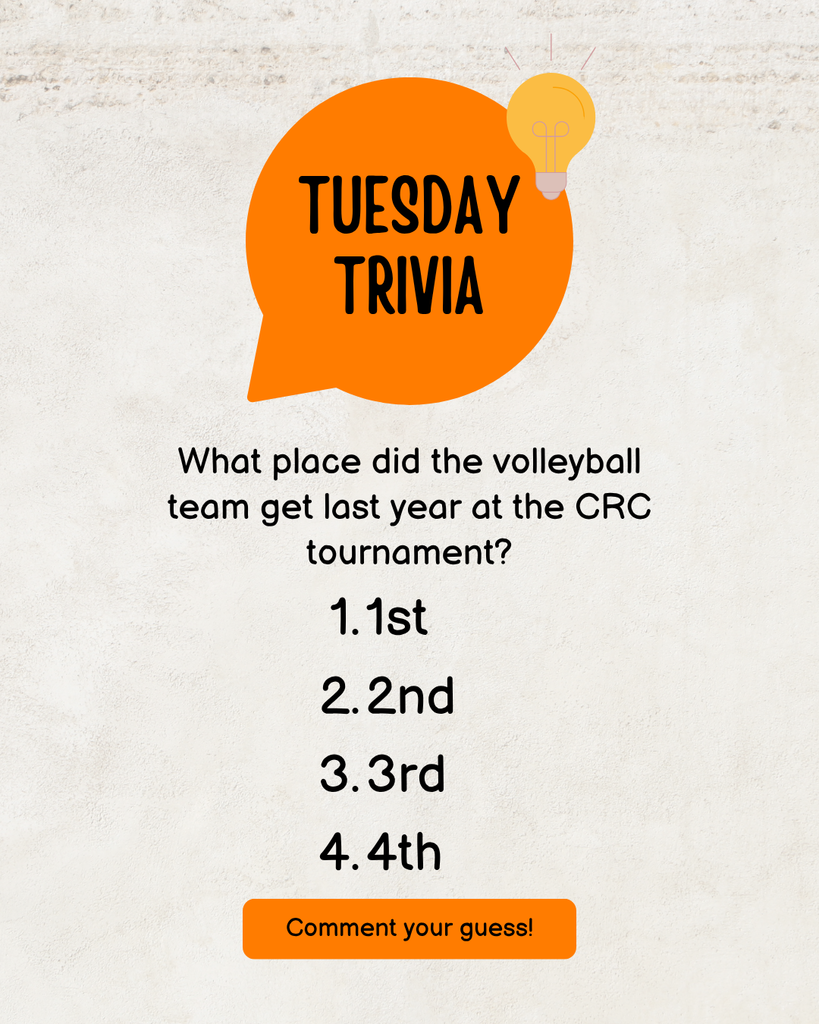Tuesday Trivia 
