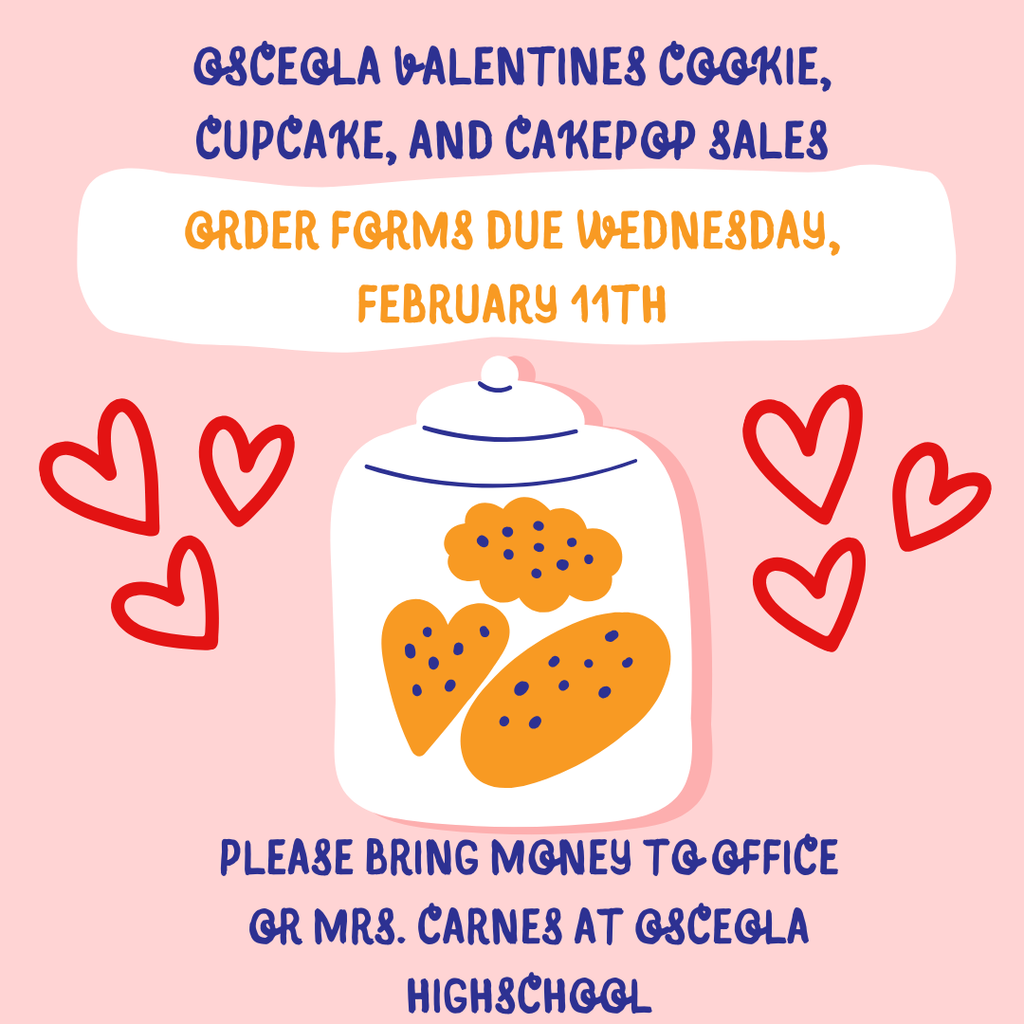 Valentines Cookie Sales