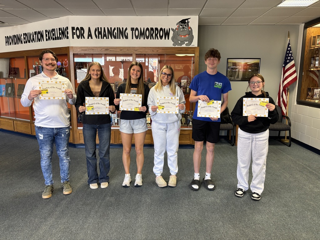 Students of the month 