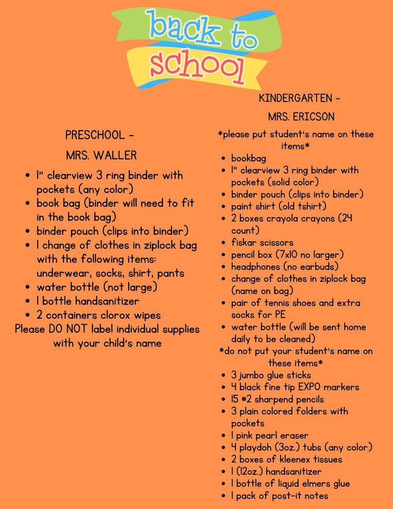 Preschool