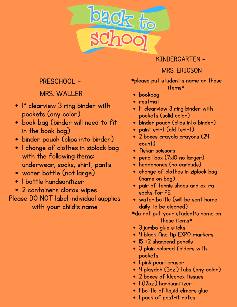 Preschool