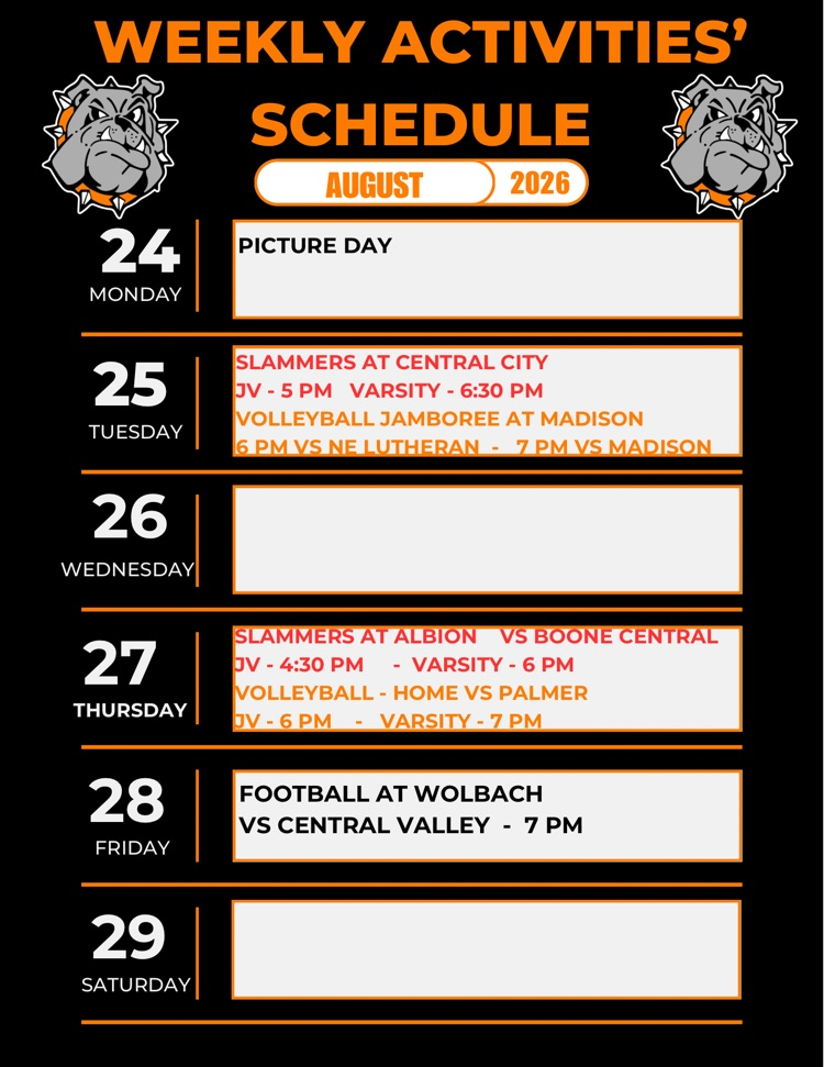 schedule