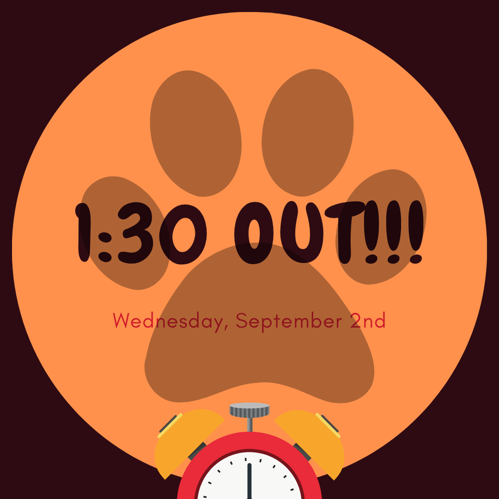 1:30 out on wednesday