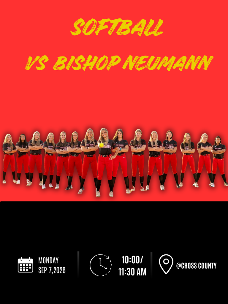 Softball Game Vs Bishop Neumann