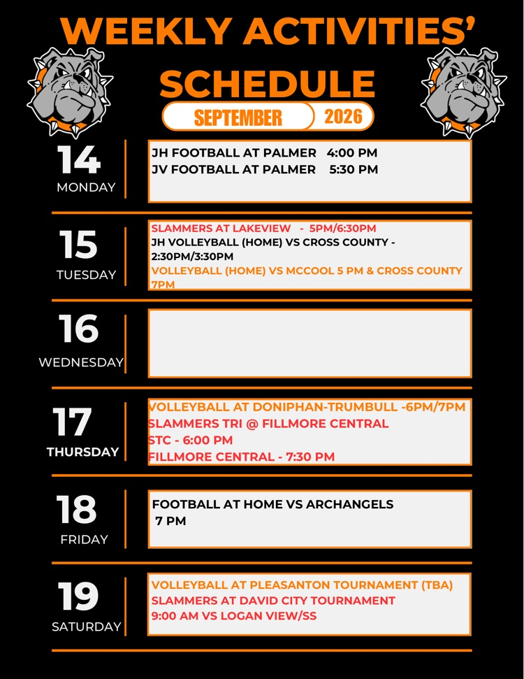 schedule