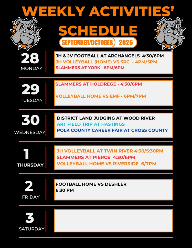 schedule