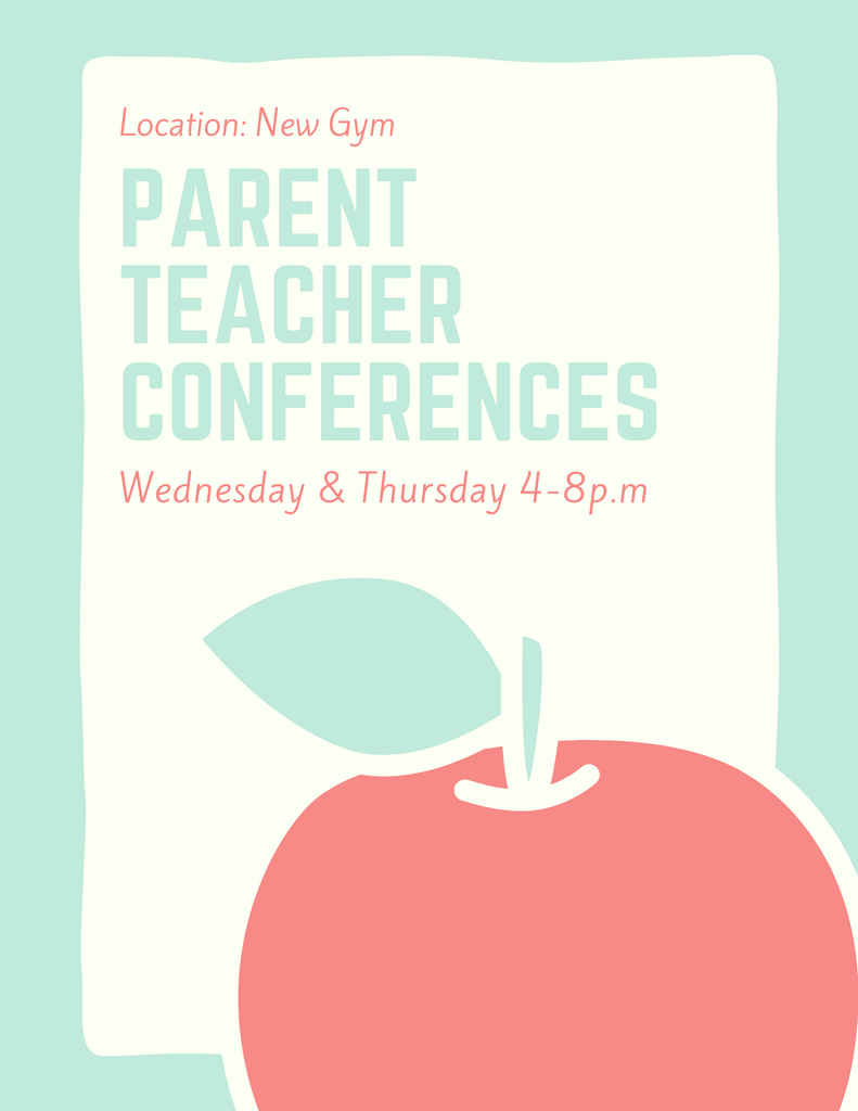 HIgh School Parent Teacher Conference this week Wednesday/Thursday