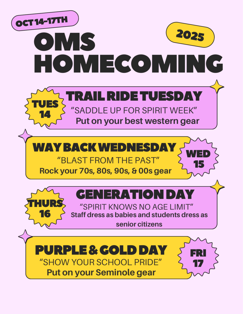 Osceola Middle School has Seminole Pride!