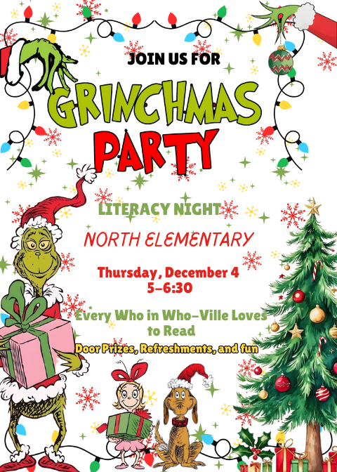 Grinch Literacy Night
