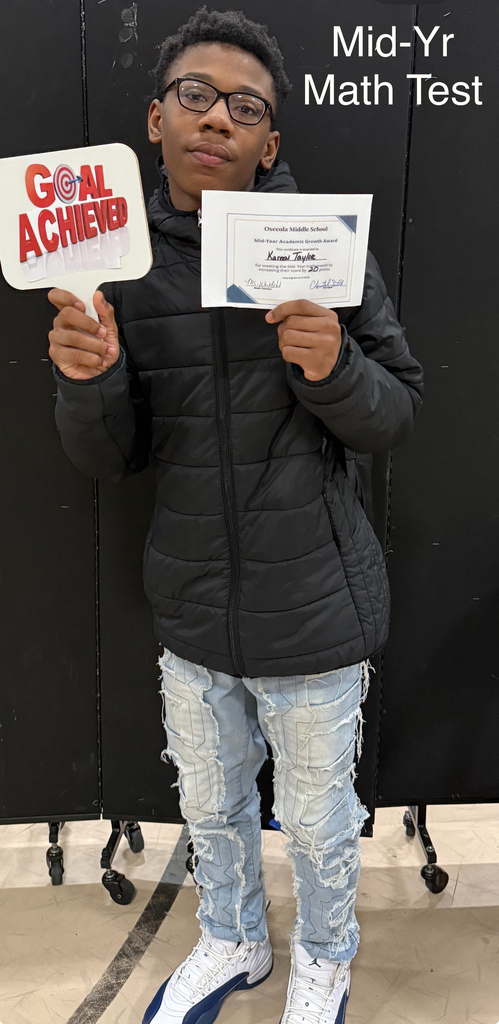 He met his mid-yr Goal!