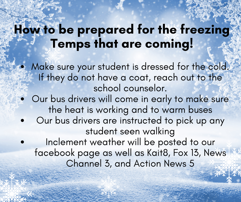 How to prepare for freezing temps