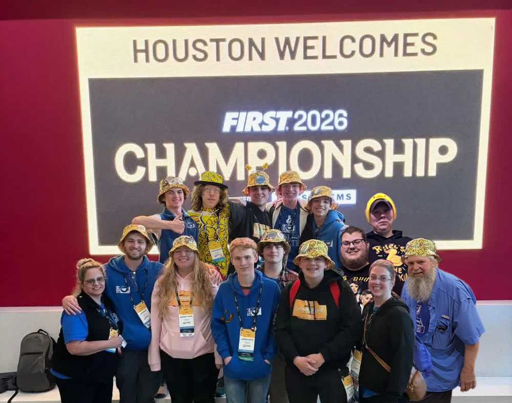 Team 7250 in Houston at World Championship