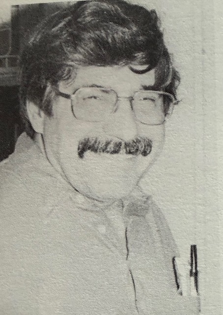 The image shows Hall of Fame Inductee, Tim Gaylord during his teaching career at OAS. 