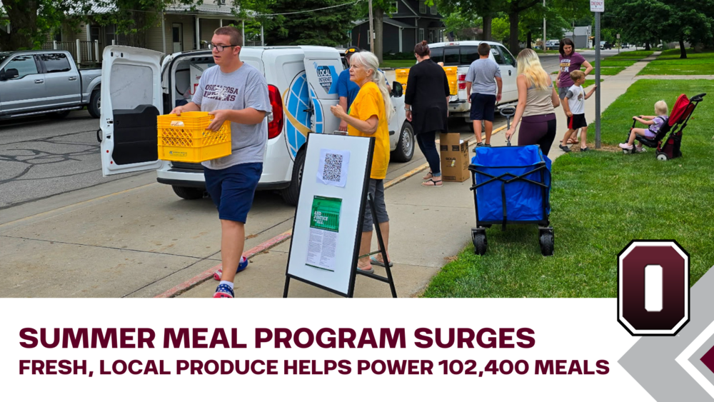 oskaloosa summer food program 2025