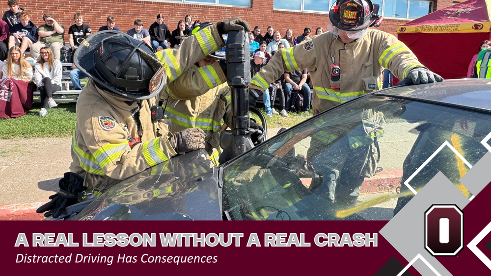 Oskaloosa Mock Car Accident
